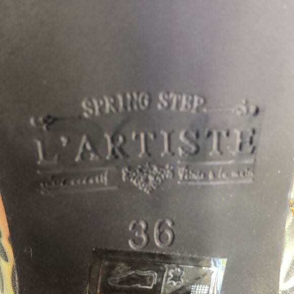 L’Artiste hand painted ankle boots - Picture 8 of 12